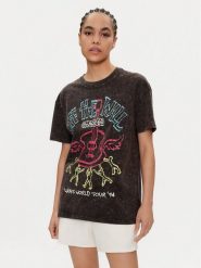 Vans T-Shirt Guitar Solo Oversized VN000GJ6 Czarny Regular Fit. Czarne t-shirty Vans, m, bez wzorów, z bawełny, bez kołnierzyka, bez ramiączek. Za 119.99 zł.