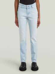 G-Star Dżinsy - Slim fit - w kolorze błękitnym rozmiar: W26/L32. Niebieskie jeansy G-Star, l, bez wzorów. Za 282.80 zł.