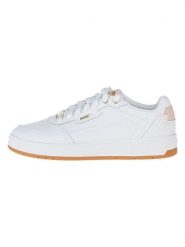 Puma Skórzane sneakersy "Court Classic Lux" w kolorze białym rozmiar: 40,5. Białe trampki Puma, bez wzorów, bez zapięcia. Za 245.96 zł.
