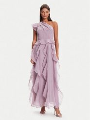 Vero Moda Sukienka koktajlowa Sabrina 10343819 Fioletowy Regular Fit. Fioletowe sukienki Vero Moda, xs, bez wzorów, z syntetyku, wizytowe, bez kołnierzyka, bez ramiączek. Za 449.99 zł.
