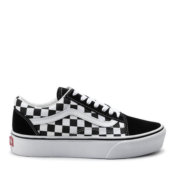 Tenisówki Vans. Czarne trampki Vans, bez wzorów, bez zapięcia. Za 219.99 zł.