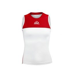 Damski tank top Acerbis Vicky. Białe topy ACERBIS, bez wzorów, bez kołnierzyka, bez ramiączek. Za 130.00 zł.