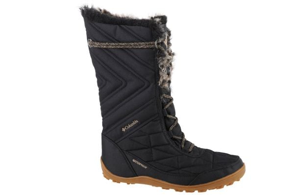 Śniegowce turystyczne damskie Columbia Minx Mid III. Czarne trapery i śniegowce Columbia, z materiału. Za 566.99 zł.
