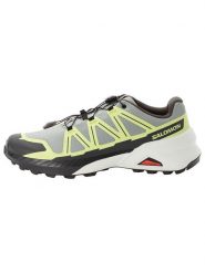 SALOMON Buty turystyczne "Speedcross Peak" w kolorze szaro-zielonym rozmiar: 44,5. Szare trekkingi Salomon, outdoorowe. Za 321.39 zł.