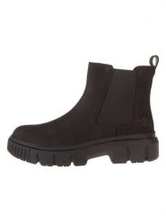 Timberland Skórzane sztyblety w kolorze czarnym rozmiar: 38. Czarne botki Timberland, bez zapięcia. Za 248.85 zł.
