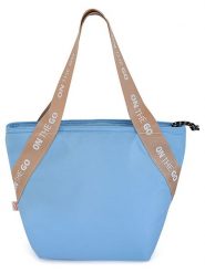 IRIS Torba termiczna "On the go" w kolorze błękitnym na lunch - 33,5 x 24 x 14 cm rozmiar: onesize. Niebieskie torby na ramię IRIS, bez wzorów, z materiału, sportowe, na ramię, bez dodatków. Za 79.03 zł.
