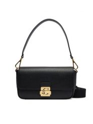 Coccinelle Saszetka 329191 Czarny. Czarne torby na ramię Coccinelle, bez wzorów, ze skóry, bez dodatków. Za 1,289.00 zł.