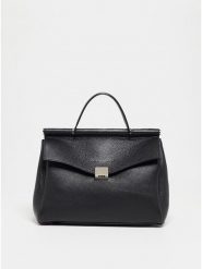 Victor & Hugo Paris Skórzana torebka "Matti" w kolorze czarnym - 33 x 25 x 14 cm rozmiar: onesize. Czarne torebki klasyczne Victor & Hugo Paris, bez wzorów, z materiału, bez dodatków. Za 331.46 zł.