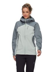 Mammut Kurtka funkcyjna "Alto Guide HS" w kolorze szarym rozmiar: L. Szare kurtki sportowe Mammut, l, bez wzorów, z syntetyku, bez kaptura, outdoorowe. Za 693.95 zł.
