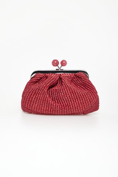 Torebka z raffi Pasticcino Palmas WEEKEND MAX MARA. Torebki klasyczne Weekend Max Mara, bez wzorów, bez dodatków. W wyprzedaży za 927.20 zł.
