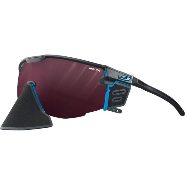 Okulary fotochromowe JULBO ULTIMATE COVER czarny Cat 0-4 Reactiv Hi Contrast. Czarne okulary przeciwsłoneczne JULBO, bez wzorów, sportowe. Za 928.99 zł.