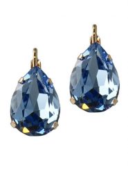 Otazu Pozłacane kolczyki z kryształami Swarovski rozmiar: onesize. Żółte kolczyki Otazu, z kryształem, pozłacane. Za 113.99 zł.