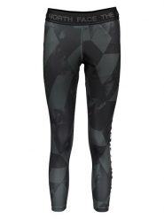 The North Face Legginsy sportowe "Flex" w kolorze szaro-czarnym rozmiar: XS. Czarne legginsy The North Face, xs, bez wzorów. Za 131.43 zł.