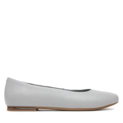 Baleriny Lasocki. Szare baleriny Lasocki, bez wzorów, bez obcasa. Za 149.99 zł.