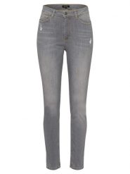 More & More Dżinsy - Skinny fit - w kolorze szarym rozmiar: 32. Szare jeansy More & More, z aplikacjami. Za 138.45 zł.
