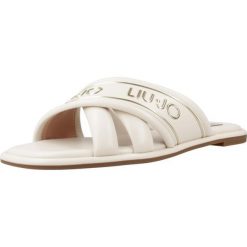 Sandały LIU-JO EX01 IRENE SLIPPER Beżowy. Brązowe sandały Liu Jo, bez wzorów, z syntetyku, sportowe, bez obcasa, bez zapięcia. Za 378.99 zł.
