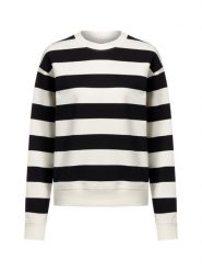 Marie Lund Bluza damska Kobiety Bawełna czarny|biały w paski, M. Białe bluzy Marie Lund, m, bez wzorów, z bawełny, bez kaptura. Za 199.95 zł.