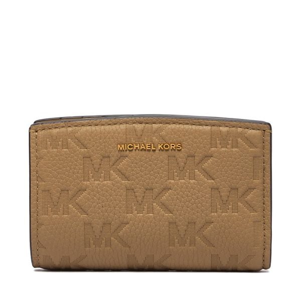 Portfel MICHAEL Michael Kors. Brązowe portfele MICHAEL Michael Kors, bez wzorów. Za 549.99 zł.