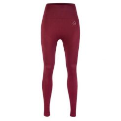 Legginsy fitness damskie Beshaped Femme Force bezszwowe. Czerwone legginsy BESHAPED, xs, bez wzorów, z nylonu. W wyprzedaży za 152.15 zł.