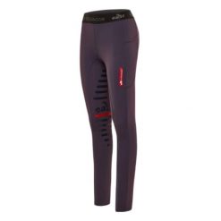 Damskie legginsy jeździeckie z pełną przyczepnością eaSt Reggings® R1. Fioletowe legginsy EAST, l, bez wzorów, z nylonu, z standardowym stanem. Za 510.10 zł.
