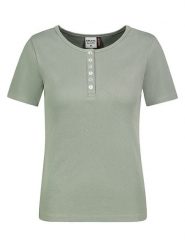 Sublevel Koszulka w kolorze zielonym rozmiar: XS. Zielone bluzki Sublevel, xs, bez wzorów, bez kołnierzyka, bez ramiączek. Za 49.95 zł.