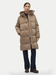 Vero Moda Płaszcz zimowy Stella 10300030 Beżowy Loose Fit. Brązowe płaszcze Vero Moda, na zimę, m, bez wzorów, z syntetyku, bez kaptura. Za 329.99 zł.