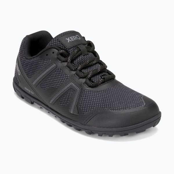 Buty berefoot damskie Xero Shoes Mesa Trail WP. Czarne trekkingi XERO SHOES, trekkingowe. Za 459.99 zł.