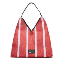 Torebka Karl Lagerfeld Jeans. Shopper Karl Lagerfeld Jeans, bez wzorów, z jeansu, bez dodatków. Za 329.99 zł.