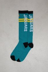 Jacksonville Jaguars - OOSC x NFL Skarpety narciarskie / snowboardowe. Zielone skarpety OOSC, bez wzorów, z elastanu. Za 132.99 zł.