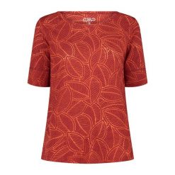 Koszulka damska CMP. Czerwone bluzki CMP, bez wzorów, sportowe, bez kołnierzyka, bez ramiączek. Za 130.90 zł.