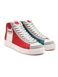 Goby Sneakersy ze wzorem rozmiar: 41. Trampki Goby, bez wzorów, z materiału, za kostkę, bez zapięcia. Za 220.12 zł.