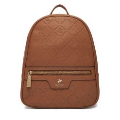 Plecak Beverly Hills Polo Club. Brązowe plecaki Beverly Hills Polo Club, bez wzorów. Za 179.99 zł.