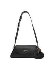 Guess Torebka Bolena HWZG92 07190 Czarny. Czarne torebki klasyczne Guess, z aplikacjami, ze skóry, bez dodatków. Za 589.99 zł.