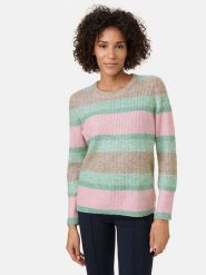 Gerry Weber Sweter ze wzorem rozmiar: 36. Swetry Gerry Weber, bez wzorów, z wełny, bez ramiączek. Za 250.95 zł.