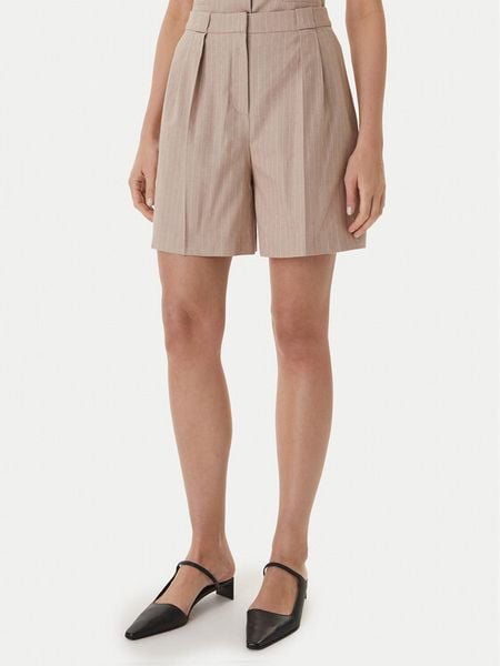 HUGO Top Copale 50560007 Beżowy Slim Fit. Brązowe topy Hugo, bez wzorów, z bawełny, bez kołnierzyka, bez ramiączek. Za 555.99 zł.