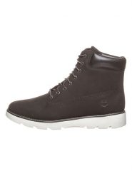 Timberland Skórzane botki "Keeley Field" w kolorze czarnym rozmiar: 40. Czarne botki Timberland, bez wzorów, bez obcasa, bez zapięcia. Za 406.45 zł.