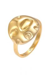 Elli Damski pierścionek okrągły Coin Geo Look, srebro: 925 Sterling Silver Pierścionki 1 ct. Szare pierścionki Elli, srebrne. Za 208.99 zł.