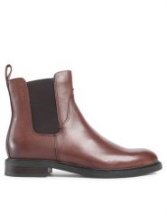 Vagabond Shoemakers Sztyblety Amina 5003-201-27 Brązowy. Brązowe botki Vagabond Shoemakers, bez wzorów, ze skóry, bez obcasa, na płaskiej podeszwie, bez zapięcia. Za 639.99 zł.