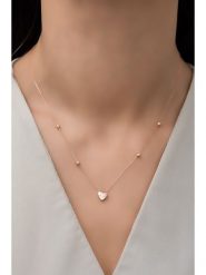 Lodie Silver Srebrny naszyjnik z elementami ozdobnymi - dł. 42 cm rozmiar: onesize. Szare naszyjniki Lodie Silver, srebrne. Za 81.45 zł.