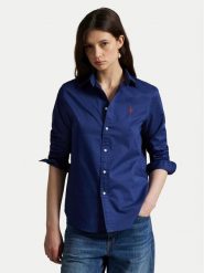 Polo Ralph Lauren Koszula 211A92177002 Granatowy Classic Fit. Niebieskie koszule Polo Ralph Lauren, l, bez wzorów, z bawełny, bez kołnierzyka, bez ramiączek. Za 659.99 zł.