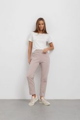 SPODNIE CHER CAFFE LATTE XS - Flawless. Spodnie dresowe Flawless, s, bez wzorów, z bawełny. Za 232.50 zł.