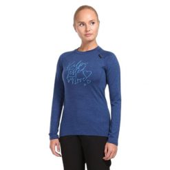 Sweter damski Kilpi Mavora Top. Niebieskie bielizna sportowa Kilpi, s, bez wzorów, z wełny. Za 370.41 zł.