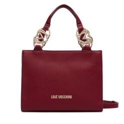 Torebka LOVE MOSCHINO. Czerwone torebki klasyczne Love Moschino, bez wzorów, bez dodatków. Za 949.99 zł.