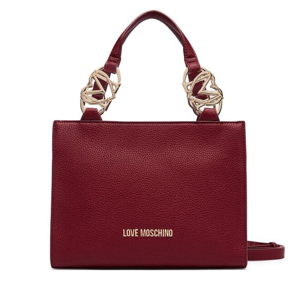 Torebka LOVE MOSCHINO. Czerwone torebki klasyczne Love Moschino, bez wzorów, bez dodatków. Za 949.99 zł.