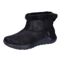 Buty sportowe Sneakersy damskie, Slip-Ins: On-The-Go - Cozy Dream. Czarne obuwie sportowe Skechers, bez zapięcia, trekkingowe. Za 399.99 zł.