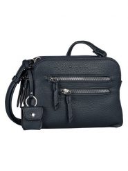 Tom Tailor Torebka "Winona" w kolorze granatowym - 23,5 x 16 x 5 cm rozmiar: onesize. Niebieskie torby na ramię Tom Tailor, bez wzorów, z materiału, na ramię, bez dodatków. Za 86.99 zł.