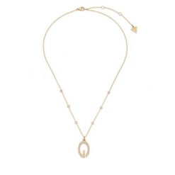 Naszyjnik Guess. Żółte naszyjniki Guess, złote. Za 349.99 zł.