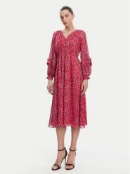 French Connection Sukienka codzienna 71YFO Czerwony Regular Fit. Czerwone sukienki French Connection, na co dzień, bez wzorów, z syntetyku, bez kołnierzyka, bez ramiączek, proste. Za 309.99 zł.