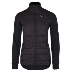 Kurtka damska zapinana na zamek Silvini Sillaro. Czarne kurtki narciarskie Silvini, l, bez wzorów, z materiału, bez kaptura, narciarskie, primaloft. Za 426.00 zł.