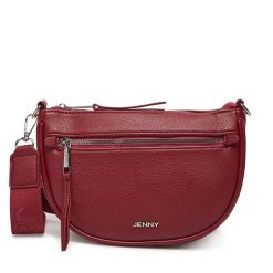 Torebka JENNY. Czerwone listonoszki Jenny, bez wzorów, bez dodatków. Za 129.99 zł.